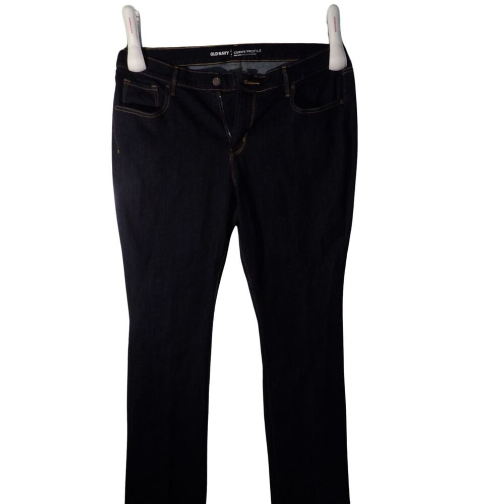 Old Navy Curvy Profile Mid-Rise/Taille Mi-Basse Denim Jeans - Size‎ 16